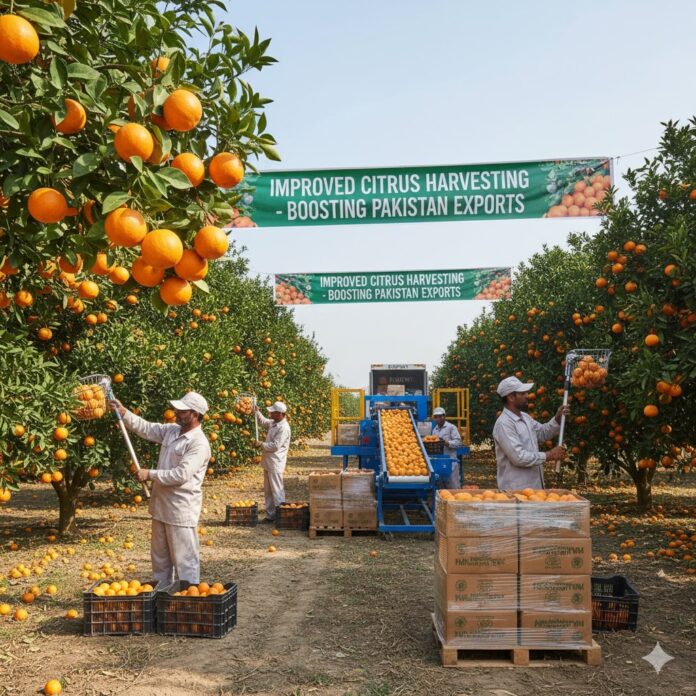 citrus harvesting