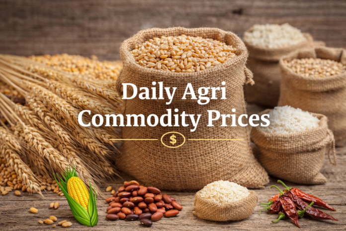 daily agriculture prices